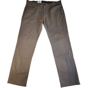 ENGLISH LAUNDRY Chino Pants Mens 40x32 Beige Brown Cotton Blend Straight Fit NEW